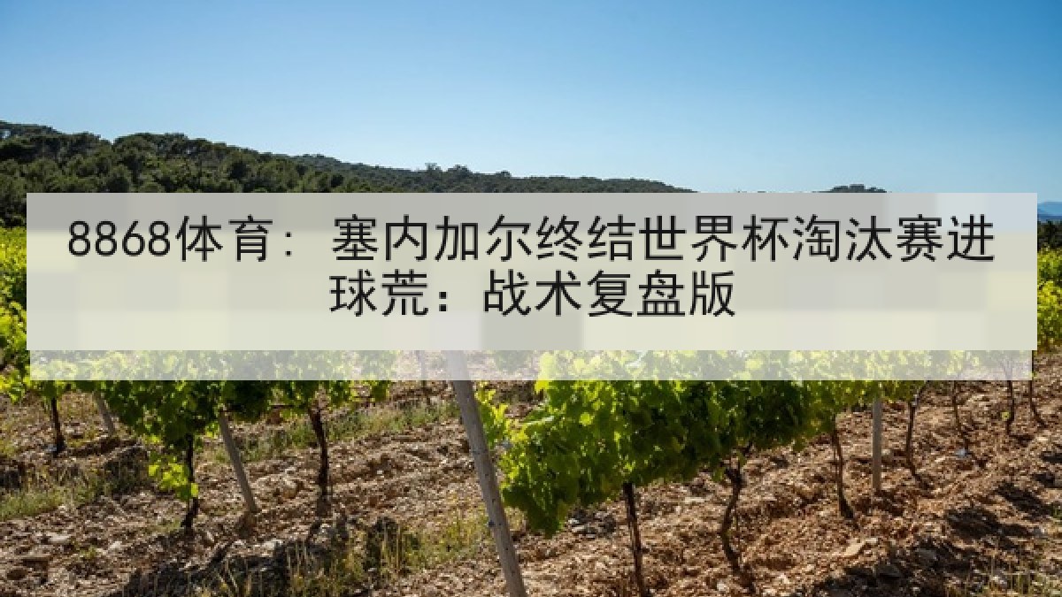 8868体育: 塞内加尔终结世界杯淘汰赛进球荒：战术复盘版
