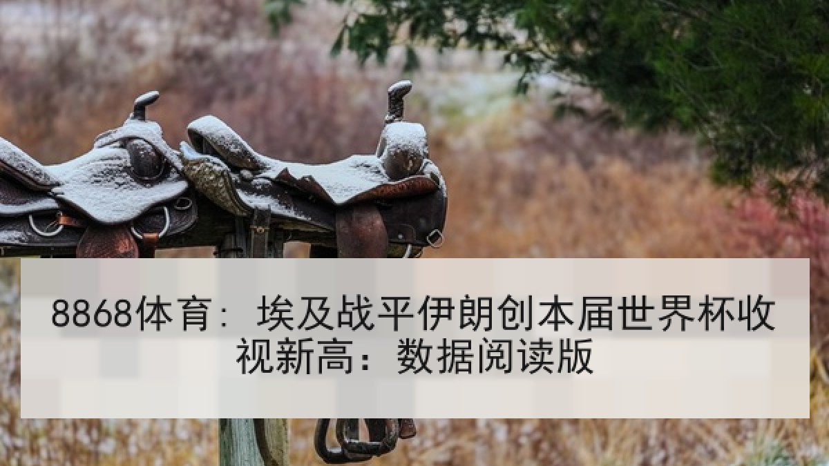 8868体育: 埃及战平伊朗创本届世界杯收视新高:数据阅读版 8868体育: 埃及战平伊朗创本届世界杯收视新高:数据阅读版